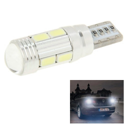 T10 4W White 200LM 10 LED SMD 5730 Backup Reverse Light Turn Signal Bulb for Vehicles DC 12V