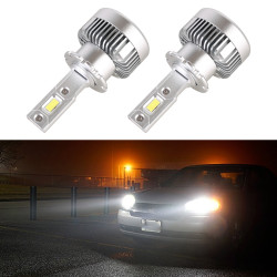 1 Pair D Series D4S Car HID Ballast to LED Headlight DC12V 35W 6000K 7000LM CSP Lamp Bead