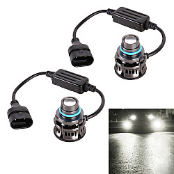 1 Pair 9005 27W DC12V Car Aluminum Alloy LED Headlight White Light