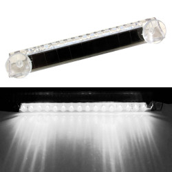 Wiring Free Rear Window Solar LED Sensor Car Warning Light White