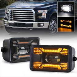 1 Pair Car Special Modified Front Fog Lamp for US Version Ford F150 2015 2016