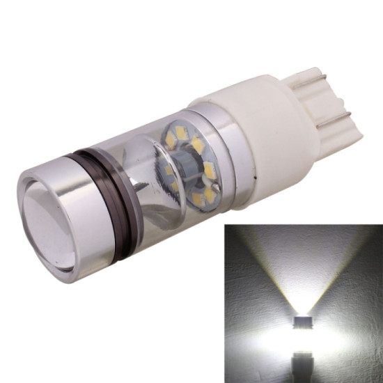 T20 7443 850LM 100W LED Car Rear Fog Turn Signals Daytime Running Light Bulb DC 12 24V Cool White