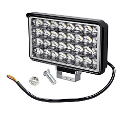 WUPP CS 1242A1 Car 4 inch Square 32LEDs Highlight Work Light Modified Front Bumper Lamp Spotlight