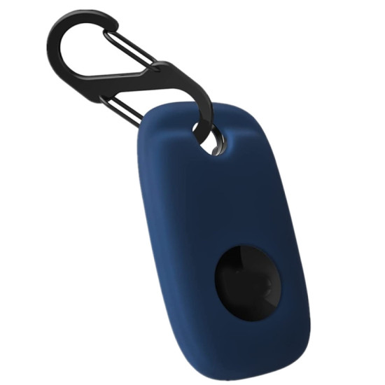 Tile Mate Pro Tracker Silicone Case One-piece Design Protective Cover(Midnight Blue)
