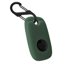 Tile Mate Pro Tracker Silicone Case One-piece Design Protective Cover(Dark Green)