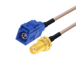 20cm Antenna Extension RG316 Coaxial Cable(SMA Female to Fakra C Female)