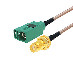 20cm Antenna Extension RG316 Coaxial Cable(SMA Female to Fakra E Female)