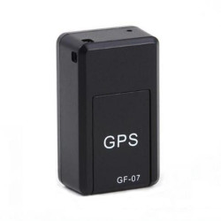 GF07 Mini GPS Tracking Strong Magnetic Locator Voice-controlled Recording Anti-lost Device Only Supports 2G Network(Black)