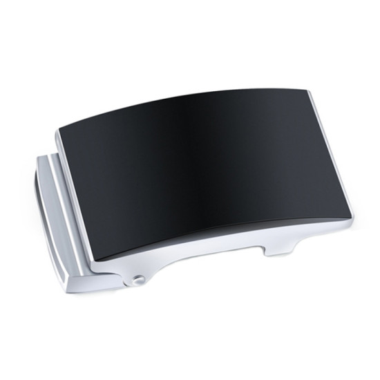 Multifunctional Smart Belt Buckle Elderly Anti-Lost GPS Tracker, Color: Silver