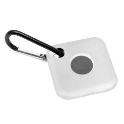 Bluetooth Smart Tracker Silicone Case for Tile Pro(White)