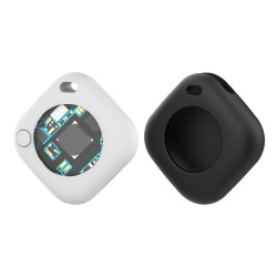 Findmy Find Positioning Pet Anti-lossing Device(White + Black Cover)