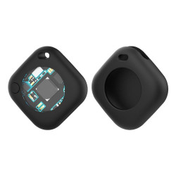 Findmy Find Positioning Pet Anti-lossing Device(Black + Black Cover)