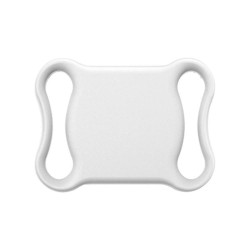 GPS Tracker For Cats & Dogs Global Real-Time Tracking Collar Anti-Loss Waterproof Pet Locator Compatible Findmytag APP(White)