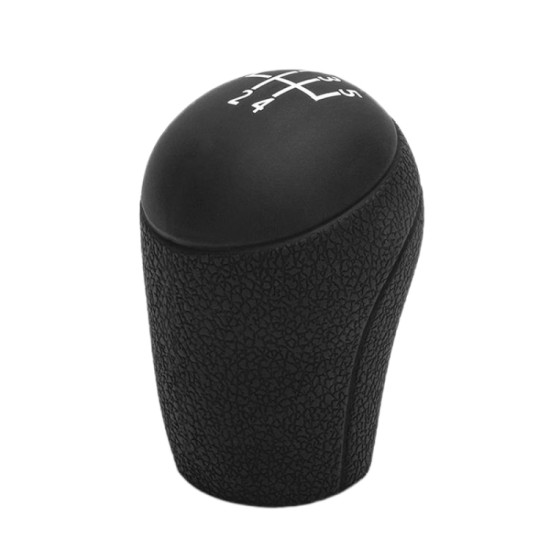 Volkswagen 5-speed Car Silicone Dustproof Shift Knob Gear Protective Cover (Black)