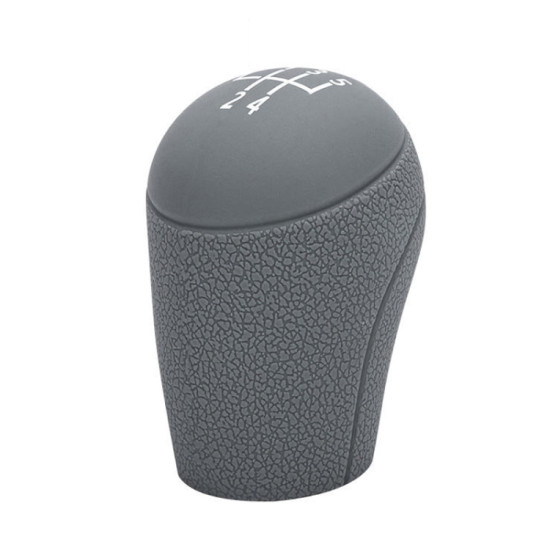 Volkswagen 5-speed Car Silicone Dustproof Shift Knob Gear Protective Cover (Grey)