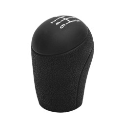 Volkswagen 6-speed Car Silicone Dustproof Shift Knob Gear Protective Cover (Black)