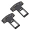 2 in 1 Car Carbon Fibre Safety Seat Belt Buckle Clip