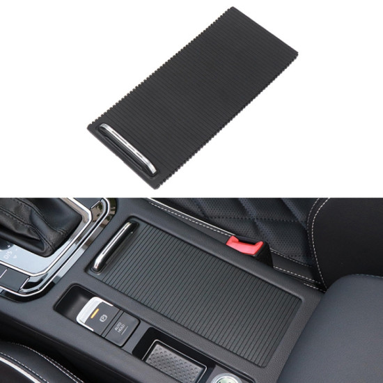 Volkswagen Magotan B8L Car Central Armrest Box Cover with Light Reflection Strip, Left Driving