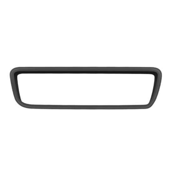 Tesla Model 3 / Y Car Interior Rearview Mirror Silicone Protective Cover (Black)