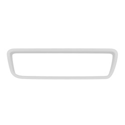 Tesla Model 3 / Y Car Interior Rearview Mirror Silicone Protective Cover (White)