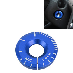 Volkswagen Metal Ignition Key Ring, Diameter: 4.8cm (Blue)