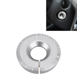 Volkswagen Metal Ignition Key Ring, Diameter: 4.8cm (Silver)
