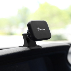 SUMITAP STM-xk565 Car Magnetic Mobile Phone Navigation Bracket Sticky Arc Base(Deep Black)