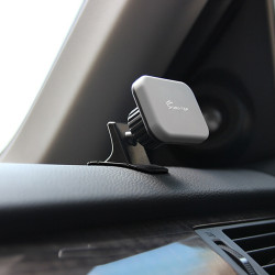 SUMITAP STM-xk565 Car Magnetic Mobile Phone Navigation Bracket Sticky Arc Base(Deep Cloudy Gray)