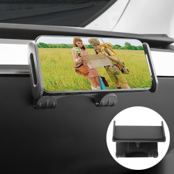 Tesla Model 3 / Y Car Co-pilot Glove Box Hook Phone Tablet Holder, Style:Hook Base + Phone Bracket