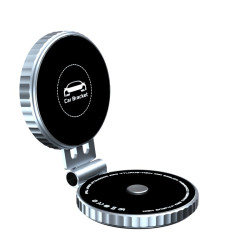 T1 For Tesla Magnetic Scalable Foldable 360 Degree Rotary Car Mobile Phone Holder