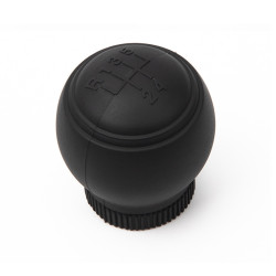 Volkswagen 5-speed+R Car Silicone Dustproof Shift Knob Gear Protective Cover(Black)