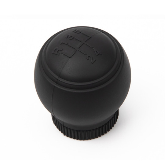 Volkswagen 5-speed+R Car Silicone Dustproof Shift Knob Gear Protective Cover(Black)