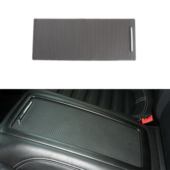 Volkswagen Magotan B6 / B7 / CC Car Rear Storage Box Water Cup Holder Cover Armrest Box Curtain Cup Holder 3C8855977C(Brown)