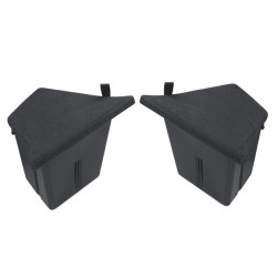 Tesla Model Y 2021-2023 2pcs / Set Car Trunk Side Storage Box, Flagship Model, Style:with Cover