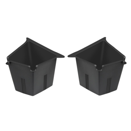 Tesla Model Y 2021-2023 2pcs / Set Car Trunk Side Storage Box, Flagship Model, Style:without Cover