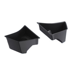 Tesla Model 3 2pcs / Set Car Trunk Side Storage Box, Flagship Model, Style:without Cover