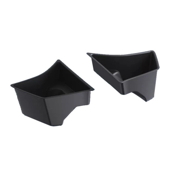 Tesla Model 3 2pcs / Set Car Trunk Side Storage Box, Flagship Model, Style:without Cover