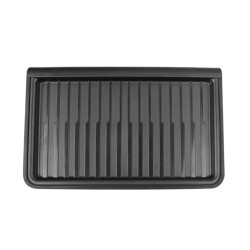 Tesla Model Y 2021-2023 TPE Storage Organizer Under Car Seat, Style:with Cover(Black)
