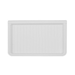 Tesla Model Y 2021-2023 TPE Storage Organizer Under Car Seat, Style:with Cover(White)
