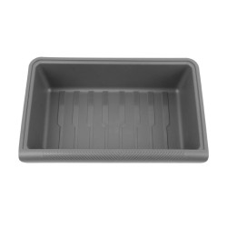 Tesla Model Y 2021-2023 TPE Storage Organizer Under Car Seat, Style:without Cover(Grey)