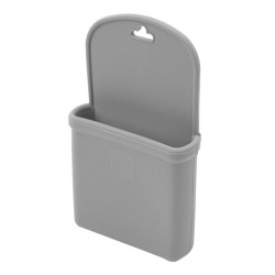 Wear-Resistant Silicone Mobile Phone Bag For Car Air Outlet(Gray)