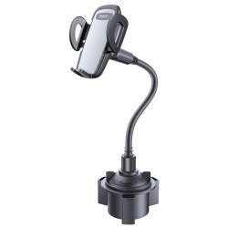 Yesido C112 Universal Car Water Cup Holder Telescopic Hose Phone Holder(Black)