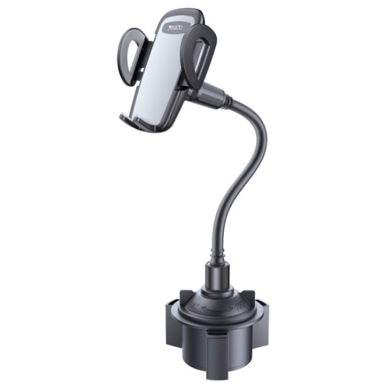 Yesido C112 Universal Car Water Cup Holder Telescopic Hose Phone Holder(Black)