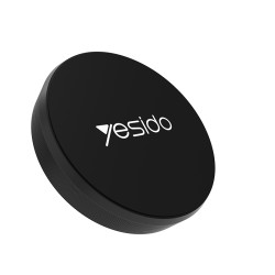 Yesido C38 Car Round Plate Magnetic Phone Holder(Black)