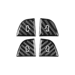 Tesla Model 3 4pcs/ Set B-type Car Window Switch Stickers(Black)