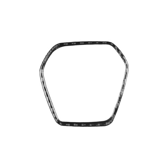 Chevrolet Corvette C8 Steering Wheel Frame Sticker(Black)