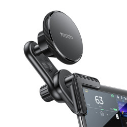 Yesido C213 Car Floating Screen Clip-on MagSafe Magnetic Phone Holder(Black)
