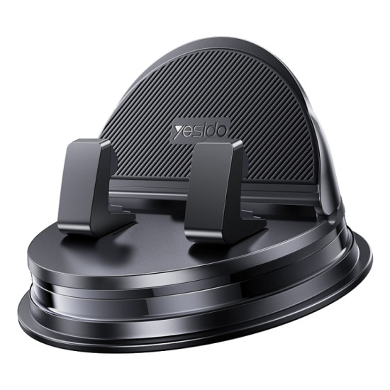 Yesido C268 Car Dashboard 360 Degree Rotating Base Phone Holder(Black)