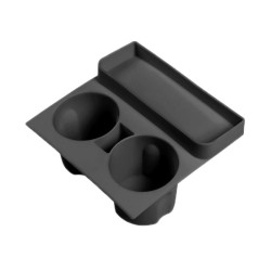 Tesla 21-23 Model 3/Y Central Control Integrated Silicone Storage Cup Holder(Black)