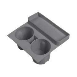 Tesla 21-23 Model 3/Y Central Control Integrated Silicone Storage Cup Holder(Gray)
